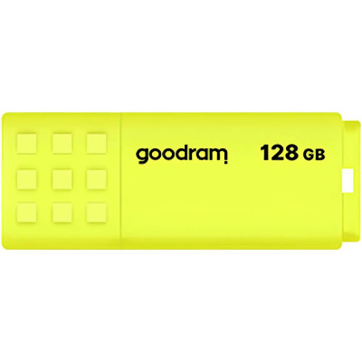 Флеш-накопичувач USB2.0 128GB Goodram UME2 Yellow (UME2-1280Y0R11) Флеш-накопичувач USB2.0 128GB Goodram UME2 Yellow (UME2-1280Y0R11)