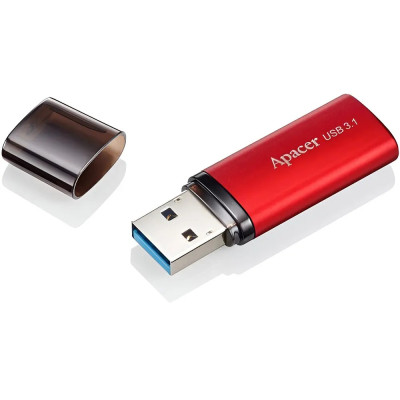 Флеш-накопичувач USB3.1 128GB Apacer AH25B Red (AP128GAH25BR-1) Флеш-накопичувач USB3.1 128GB Apacer AH25B Red (AP128GAH25BR-1)