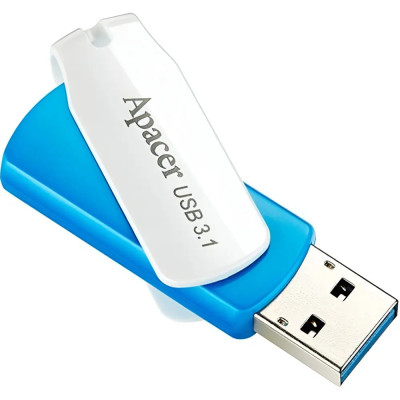 Флеш-накопичувач USB3.2 128GB Apacer AH357 Blue/White (AP128GAH357U-1) Флеш-накопичувач USB3.2 128GB Apacer AH357 Blue/White (AP128GAH357U-1)