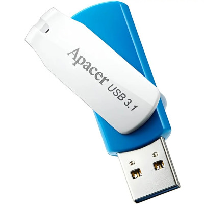Флеш-накопичувач USB3.2 128GB Apacer AH357 Blue/White (AP128GAH357U-1) Флеш-накопичувач USB3.2 128GB Apacer AH357 Blue/White (AP128GAH357U-1)