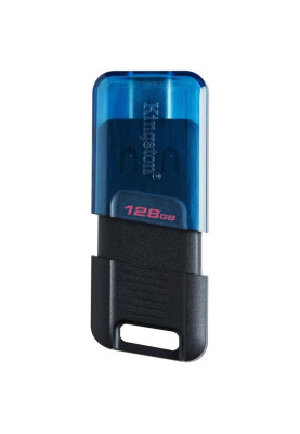 Флеш-накопичувач USB3.2 128GB Type-C Kingston DataTraveler 80 M Blue/Black (DT80M/128GB)