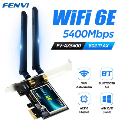 Бездротовий адаптер Fenvi FV-AX5400