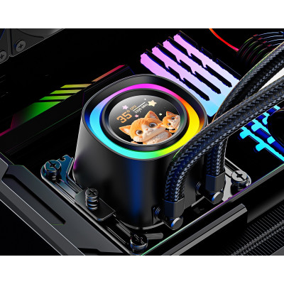Система водяного охолодження ID-Cooling FX240 LCD Система водяного охолодження ID-Cooling FX240 LCD