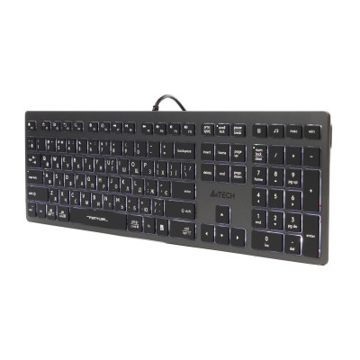 Клавіатура A4Tech Fstyler FX60H Grey White Backlit