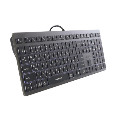 Клавіатура A4Tech Fstyler FX60H Grey White Backlit