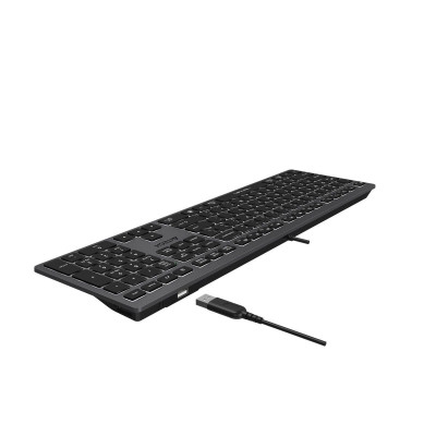 Клавіатура A4Tech Fstyler FX60H Grey White Backlit