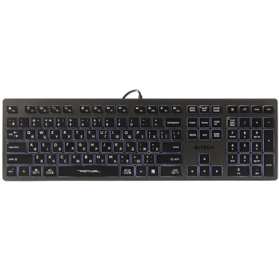 Клавіатура A4Tech Fstyler FX60H Grey White Backlit