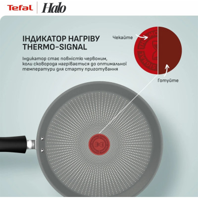 Сковорода для млинців Tefal Halo Eucalyptus 25 см (G0163802) Сковорода для млинців Tefal Halo Eucalyptus 25 см (G0163802)