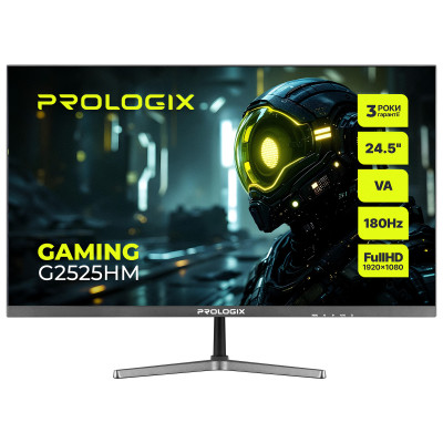 Монітор Prologix Gaming 24.5` G2525HM VA Black 180Hz