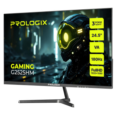 Монітор Prologix Gaming 24.5` G2525HM VA Black 180Hz
