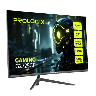 Монітор Prologix Gaming 27` G2725CF VA Black Curved 180Hz