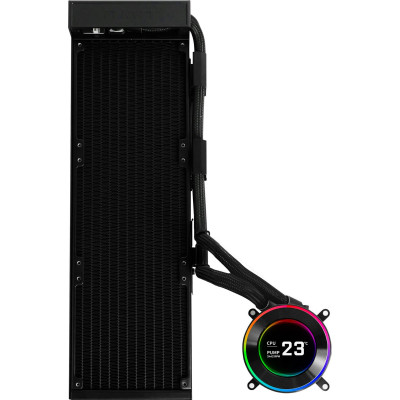 Система водяного охолодження Lian Li HydroShift II LCD-C 360 Fanless Black (G89.GHS2LCD36B.00)