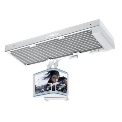 Система водяного охолодження Lian Li HydroShift II OLED Curved 360 Fanless White (G89.GHS2OLDC36NW.00) Система водяного охолодження Lian Li HydroShift II OLED Curved 360 Fanless White (G89.GHS2OLDC36NW.00)