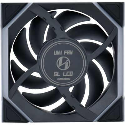 Вентилятор Lian Li Uni Fan SL Wireless LCD Reverse 120-1 Black (G99.12RSLLCD1W1B.00)