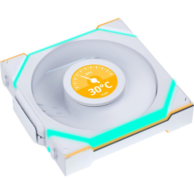 Вентилятор Lian Li Uni Fan SL Wireless LCD Reverse 120-1 White (G99.12RSLLCD1W1W.00) Вентилятор Lian Li Uni Fan SL Wireless LCD Reverse 120-1 White (G99.12RSLLCD1W1W.00)