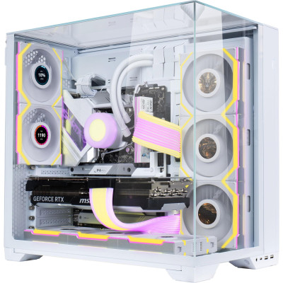 Вентилятор Lian Li Uni Fan SL Wireless LCD 120-3 Reverse White (G99.12RSLLCD1W3W.00)