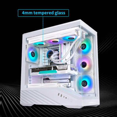 Корпус Lian Li Vector V100 ARGB White (G99.V100RW.00) без БЖ