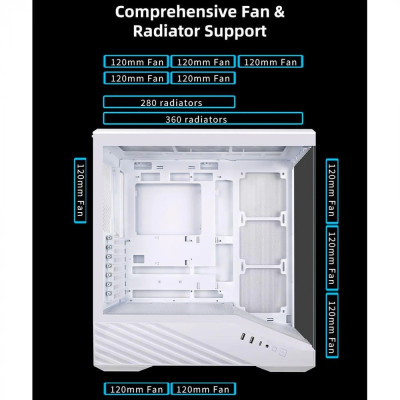 Корпус Lian Li Vector V100R White (G99.V100RW.01) без БЖ