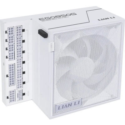Блок живлення Lian Li EDGE850, 80 Plus Gold, White, EU Cord (G9P.EG0850G.W000.EU)