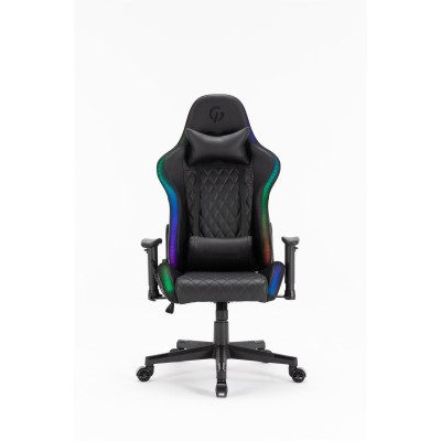 Крісло для геймерів GamePro Hero RGB Black (GC-700-Black)