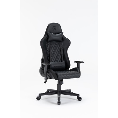 Крісло для геймерів GamePro Hero RGB Black (GC-700-Black)