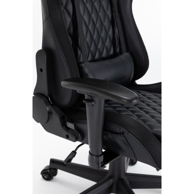 Крісло для геймерів GamePro Hero RGB Black (GC-700-Black)