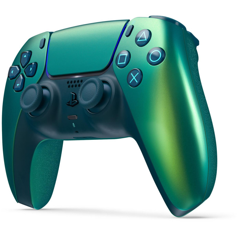 Геймпад бездротовий Sony PlayStation 5 DualSense Chrome Teal (1000044474)