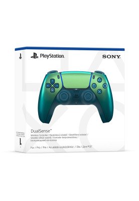 Геймпад бездротовий Sony PlayStation 5 DualSense Chrome Teal (1000044474)