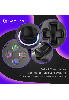 Геймпад GamePro GPS13B Black