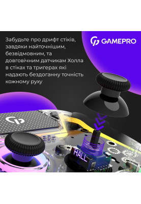 Геймпад GamePro GPS13T Transparent