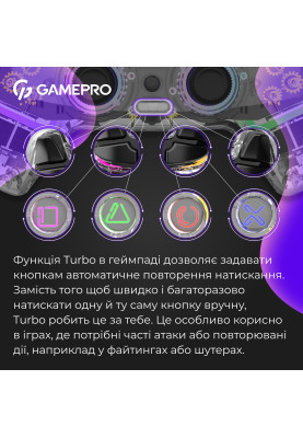 Геймпад GamePro GPS13T Transparent