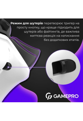 Геймпад GamePro GPS13W White
