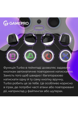 Геймпад GamePro GPS13W White