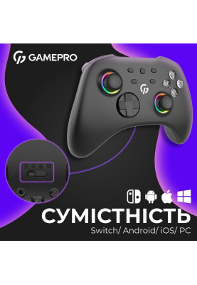 Геймпад GamePro GPX13B Black