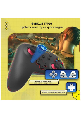 Геймпад GamePro MG1200 Black/Blue