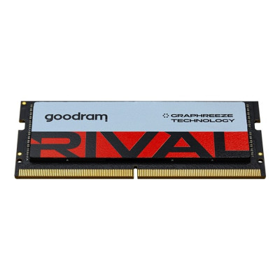 Модуль пам`ятi SO-DIMM DDR5 16GB/5600 Goodram Rival (GGEES5-56L40S/16G)