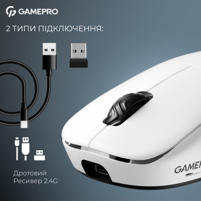 Миша бездротова GamePro Asgard Loki White (GM022W) Миша бездротова GamePro Asgard Loki White (GM022W)