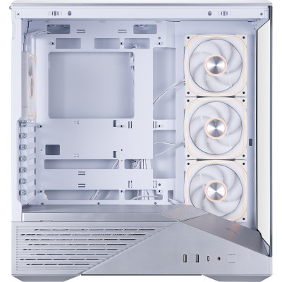 Корпус 1stPlayer GM7-SV-3FN7R-W-1FN7-W Silver