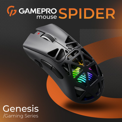 Миша бездротова GamePro Genesis Spider (GM870B) Миша бездротова GamePro Genesis Spider (GM870B)