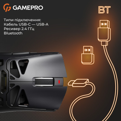 Миша бездротова GamePro Genesis Spider (GM870B) Миша бездротова GamePro Genesis Spider (GM870B)
