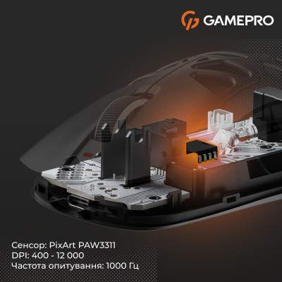 Миша бездротова GamePro Genesis Spider (GM870B) Миша бездротова GamePro Genesis Spider (GM870B)