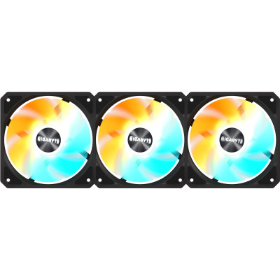 Вентилятор Gigabyte EZ Chain Fan 120 3-Pack Black (GP-GBT EZFAN1203)