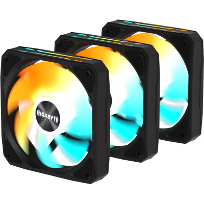 Вентилятор Gigabyte EZ Chain Fan 120 3-Pack Black (GP-GBT EZFAN1203)