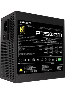 Блок живлення Gigabyte GP-P750GM 750W