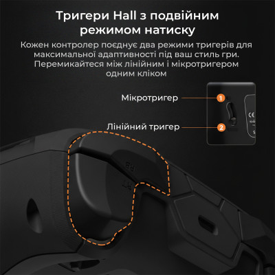 Геймпад Ajazz GP100 RGB Black Геймпад Ajazz GP100 RGB Black
