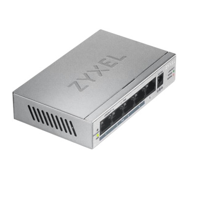 Комутатор ZYXEL GS1005HP (GS1005HP-EU0101F) Комутатор ZYXEL GS1005HP (GS1005HP-EU0101F)