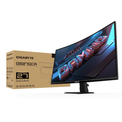 Монітор Gigabyte 27` GS27QCA VA Black 180Hz Curved