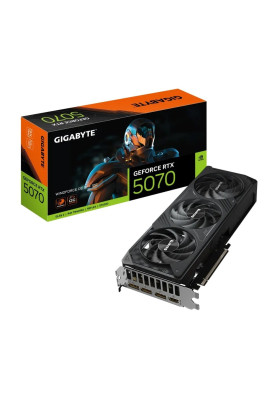 Відеокарта GF RTX 5070 12GB GDDR7 Windforce OC Gigabyte (GV-N5070WF3OC-12GD)