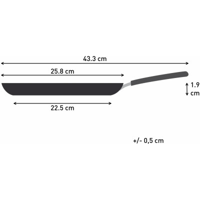 Сковорода для млинців Tefal So`Light 25 см (H0563842)