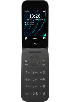 Мобільний телефон HMD 2660 Flip Black